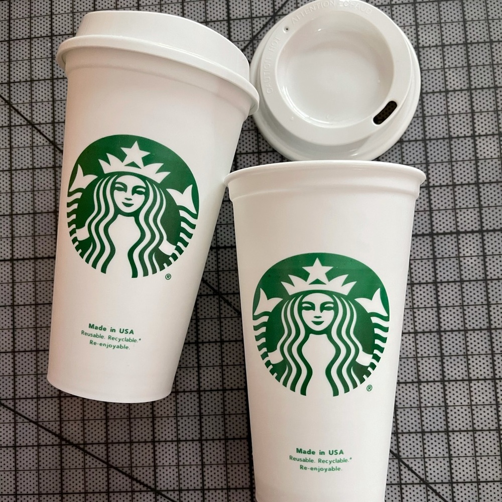 Starbucks reusable travel cup 16 oz